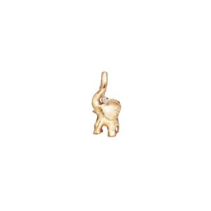 OLE LYNGGAARD COPENHAGEN Circus Elephant Charm - medium - guld