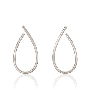 Dulong Fine Jewelry Kharisma Øreringe - Sølv - Large