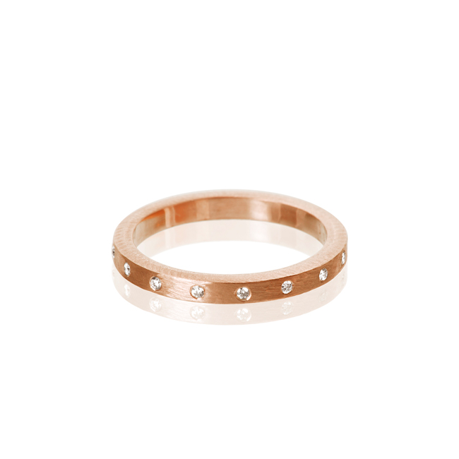Dulong Fine Jewelry ring – rosaguld – Hvitfeldt Smykker