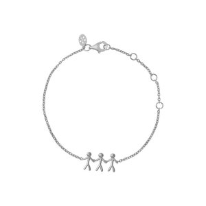 ByBiehl Together Family 3 armbånd – Sølv