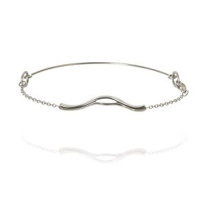 Dulong Fine Jewelry Wave armbånd - sølv
