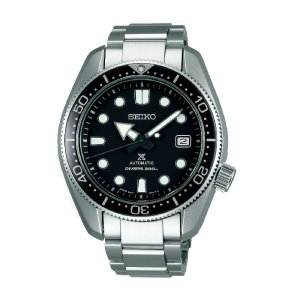 SEIKO PROSPEX DIVERS – Automatic herreur i stål m. sort urskive 44mm