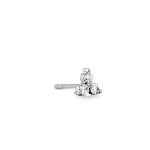 Ro Copenhagen Fryd Petit Diamant ørestik 1 stk. - 18kt Hvidguld