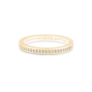 Ro Copenhagen Orbit Alliancering - 18kt Rødguld