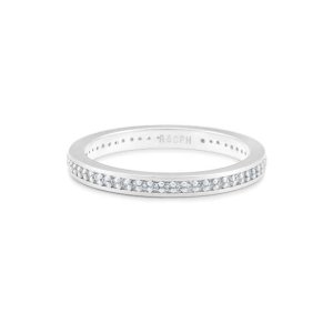 Ro Copenhagen Orbit Alliancering - 18kt Hvidguld