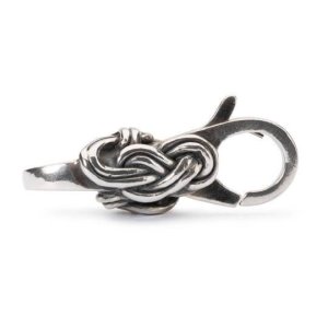 Trollbeads Flamsk Knob lås - sølv