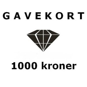 Gavekort 1000 kroner