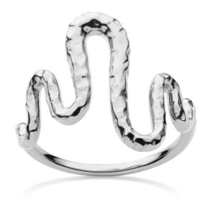 Maanesten Viva ring - sølv