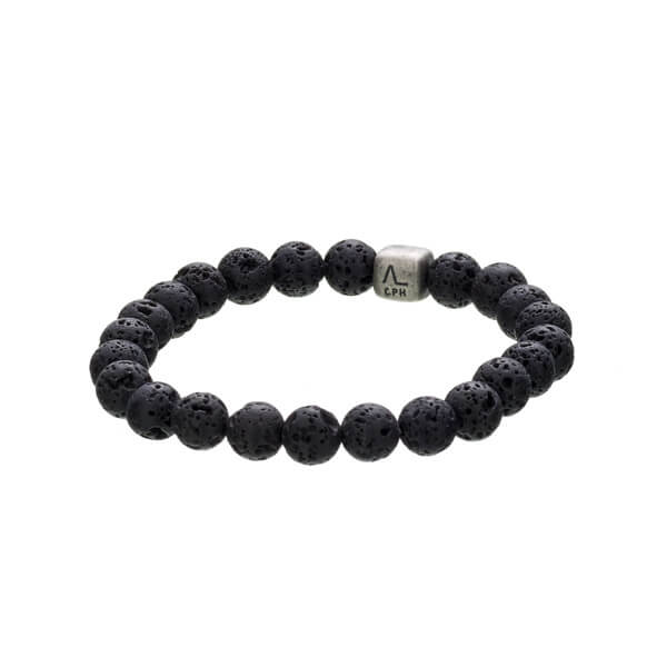 Alexander Lynggaard Lava Stone armbånd – 8 mm – Smykker & Ure