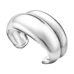 Georg Jensen Curve Medium armring - Sølv