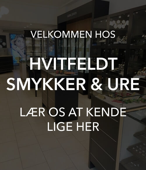 Hvitfeldt Smykker & Ure – Shop dine smykker og ure hos Hvitfeldt Smykker & Ure – har et bredt af armbånd, ringe, øreringe, halskæder og ure