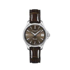 Certina DS Action Lady Diamonds – Dameur i stål/læder 33mm