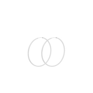 Pernille Corydon Orbit Hoops creoler - sølv