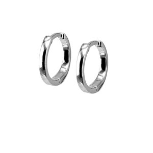 Aqua Dulce Maren Hoops creoler - sølv