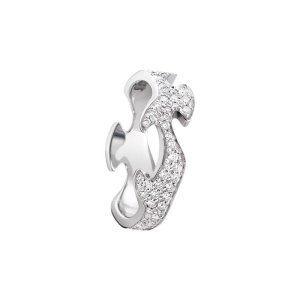 Georg Jensen Fusion centerring - Hvidguld - 0.63-1.01 ct.