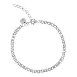 Aqua Dulce Sheila Bismarck armbånd - sølv