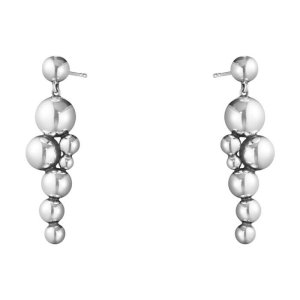 Georg Jensen Moonlight Grapes øreringe 3,6 cm - Sølv