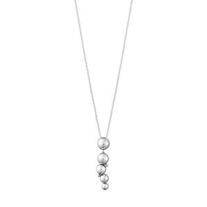 Georg Jensen Moonlight Grapes halskæde - sølv - small