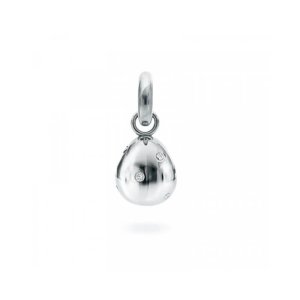 OLE LYNGGAARD COPENHAGEN Sweet Drop vedhæng - hvidguld - 0,12 CT