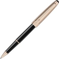 Montblanc Meisterstück Doué Geometry Champagne Gold-Coated Classique Rollerball Pen
