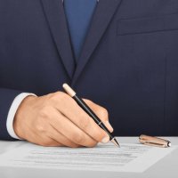 Montblanc Meisterstück Doué Geometry Champagne Gold-Coated Classique Rollerball Pen - Image 3