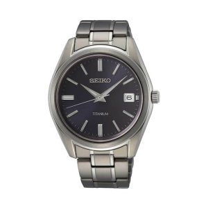 Seiko Classique – Herreur titanium m. blå skive 40mm