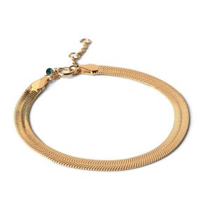 Enamel Carla armbånd - forgyldt sølv