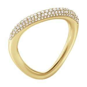 Georg Jensen Offspring ring - Guld - Pavé 0,35 ct.