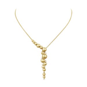 Georg Jensen Moonlight Grapes halskæde - 18 kt rødguld