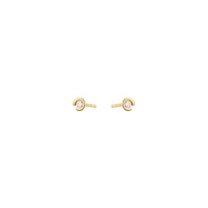Georg Jensen Mercy ørestikker - Guld - 0,10 ct.