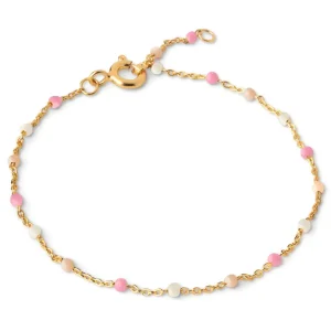 Enamel Lola Tropical armbånd - forgyldt sølv