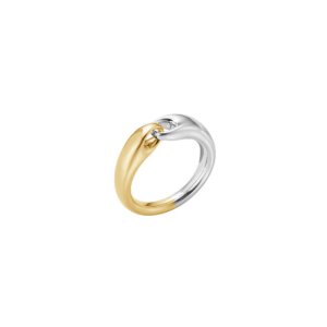 Georg Jensen Reflect ring - Sølv & Guld