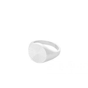 Pernille Corydon Ocean Star Signet ring - sølv