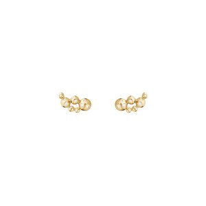 Georg Jensen Moonlight Grapes ørestikker - Guld - 0,14 ct.