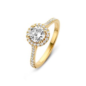 Spirit Icons Romance ring - forgyldt sølv