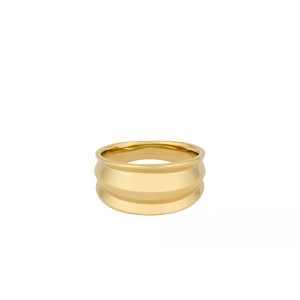 Pernille Corydon Ocean Shine ring - forgyldt sølv