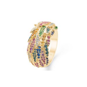 Mads Z Papageno ring - rødguld