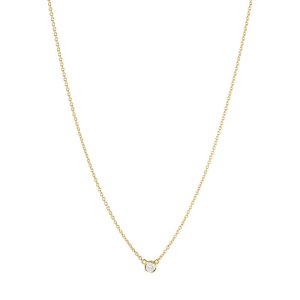 Georg Jensen Signature Diamonds halskæde - 0,05 ct