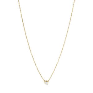 Georg Jensen Signature Diamonds halskæde - Guld - 0,10 ct.