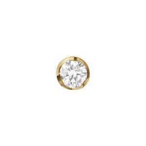 Georg Jensen Signature Diamonds ørestik - Guld - 0,10 ct.