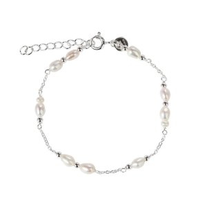Aqua Dulce Cara armbånd - sølv