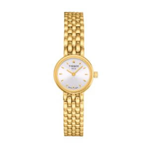 Tissot LOVELY - Dameur i doublé m. lænke 20mm