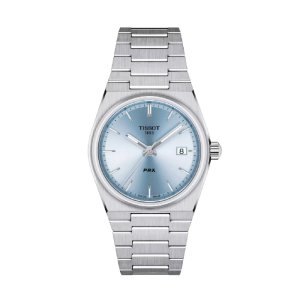 Tissot PRX - Unisex ur i stå m. lyseblå skive 35mm