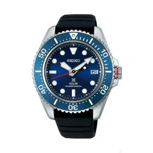 SEIKO PROSPEX SOLAR DIVER’S 200M – Herreur i stål m. gummirem 43mm