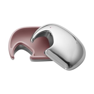 Georg Jensen Elefant æske - rustfrit stål - lyserød