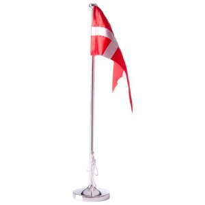 Nordahl Andersen forkromet flagstang - 38,5 cm
