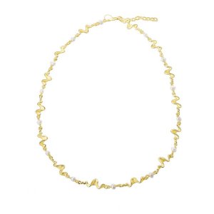 Aqua Dulce Rhumba Choker halskæde - forgyldt sølv
