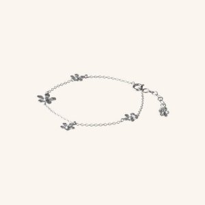 Pernille Corydon Wild Poppy armbånd - sølv