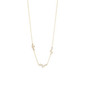 Georg Jensen Signature Diamonds halskæde - Guld - 0,47 ct.
