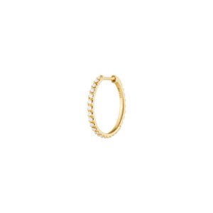 Georg Jensen Signature Diamond ørering - guld - 0,15 ct